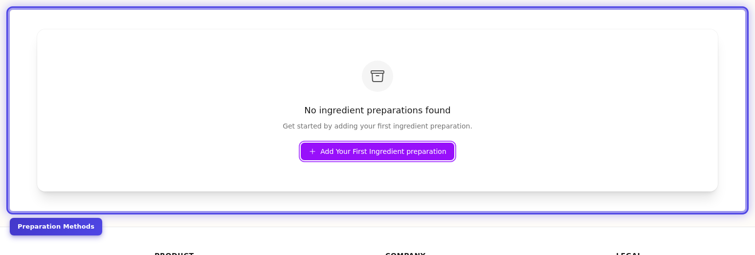 Preparation Methods Section